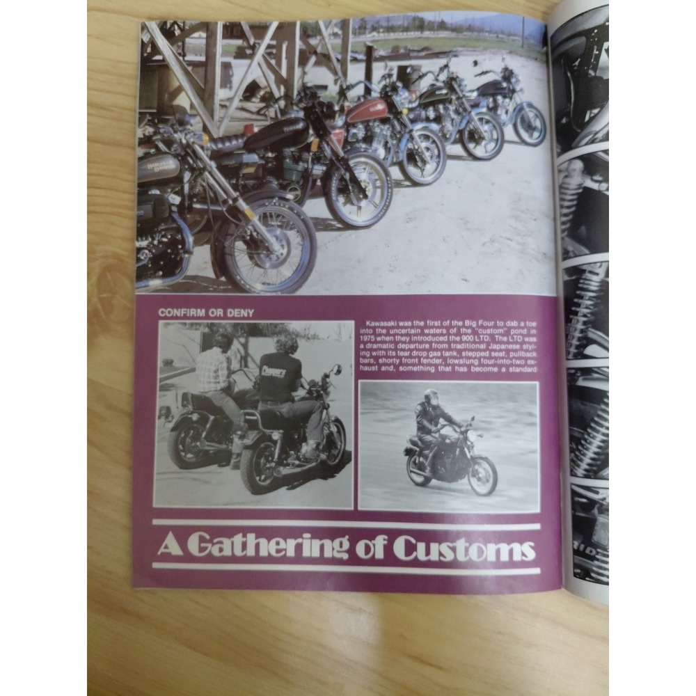 APRIL 1980 CHOPPERS MOTORCYCLE‎ MAGAZINE VTG - Picture 6 of 7